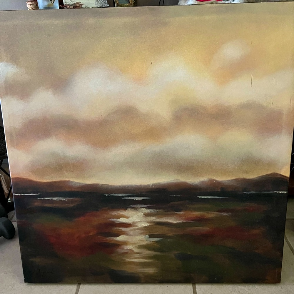 36 x 36 wall art by Z Gallery paid $299